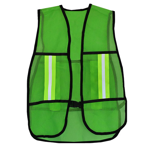 ORG-42 CHALECO DE SEGURIDAD REFLECTIVO MALLA VERDE TALLA L 499-4737 35370 EXCL