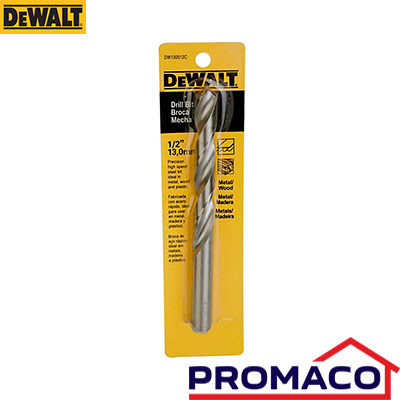 BROCA PARA HIERRO DEWALT DW130012C 1/2Pg.