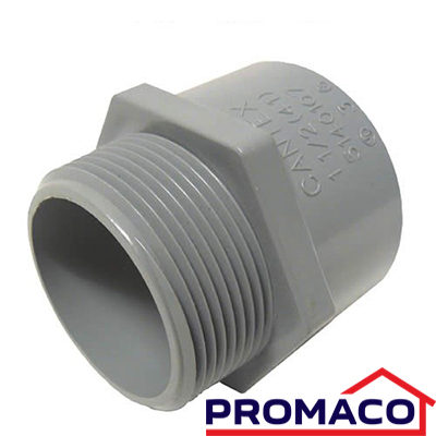 CONECTOR CONDUIT PVC 1/2Pg.