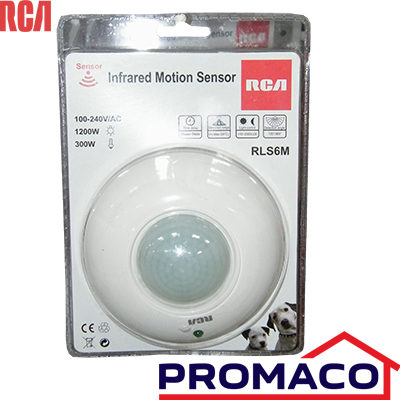 LAT- SENSOR DE MOVIMIENTO 6M RLS6M RCA