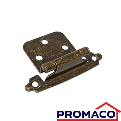 CHA-990 BISAGRA CON RELIEVE LATON ANTIGUO 3149 EXCL