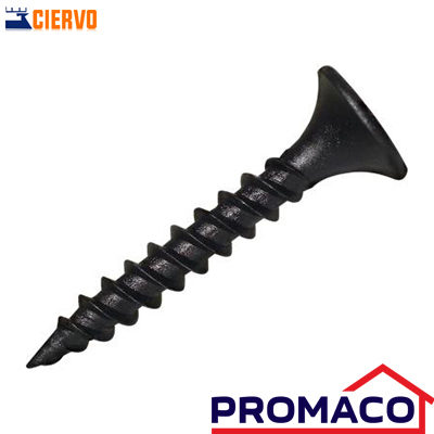 CIERVO-TORNILLO GOLOSO ROSCA FINA PARA TABLA YESO 11/2Pg. EXCL