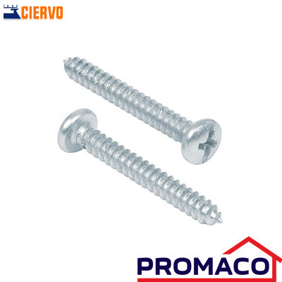 CIERVO-TORNILLO GOLOSO PARA METAL 11/2X8Pg. EXCL