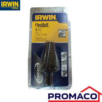 IRWIN-BROCA PASO A PASO 10220CB #20 9/16-1 8SZ EXCL