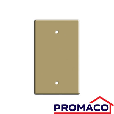 TANIA-510 TAPADERA CIEGA PLASTICA MARFIL PARA CAJA 2X4 KOB-141 EXCL