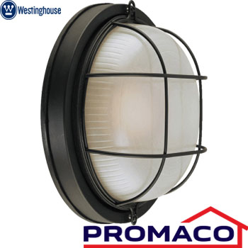 LAMPARA DE PARED NEGRA CRISRTAL REDONDA PARRILLA 64152 WESTING EXCL