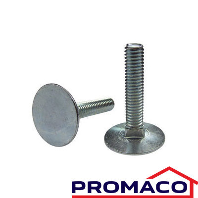 PERNO CABEZA REDONDA PARA MADERA 3/8X6Pg.