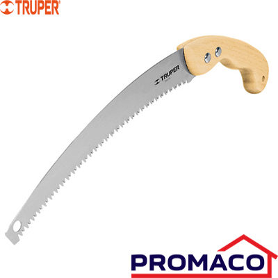 SERRUCHO PARA PODAR HOJA CURVA TRUPER 18171-12PG