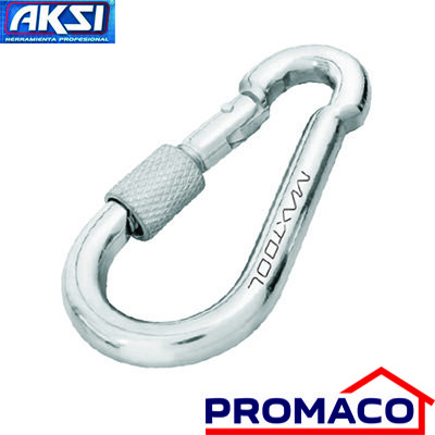 ESLABON DE ACERO CON SEGURO 303356 AKSI 1/2Pg. EXCL