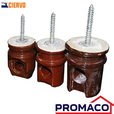 CIERVO-AISLADOR DE OJO CON TORNILLO 802 7X7.5MM EXCL