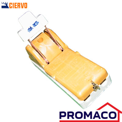 CIERVO-CUCHILLA CUBIERTA AMARILLA 2X60A EXCL