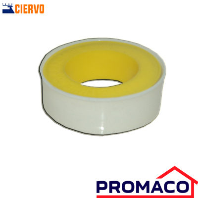 CIERVO-TEFLON TAPE 1/2Pg. X 10M EXCL