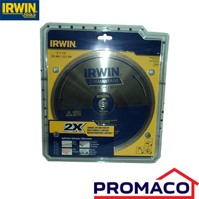 IRWIN-DISCO DIAMANTADO CONTINUO IW8945 9Pg EXCL