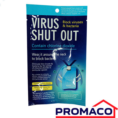 TARJETA DE ESTERILIZACION VIRUS SHUT OUT